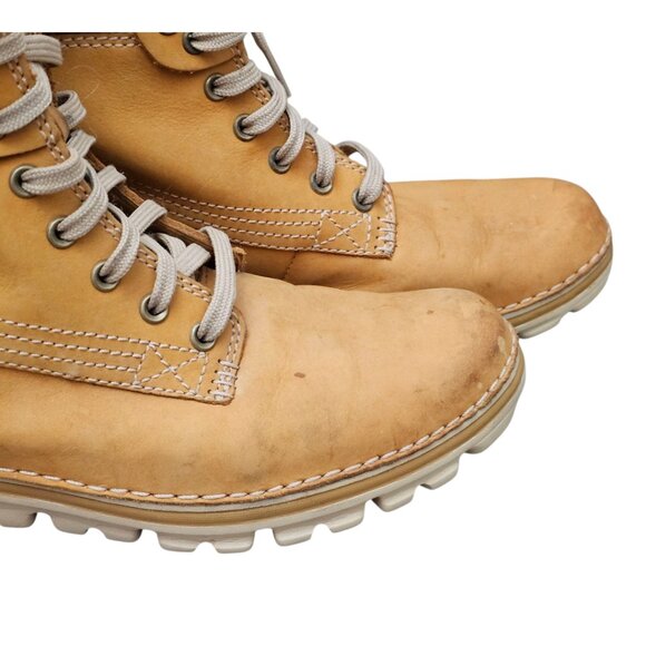 Timberland Brookton Women's Nubuck Leather Lace-up Hiking Combat Winter Boot - Picture 12 of 12